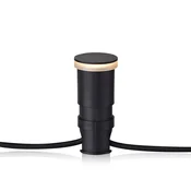 ZUNANJA TERASNA SVETILKA GARDEN 24, NADGRADNA PLOŠČA, 45 MM, 3 W, ČRNA, FIKSNA LED SVETILKA, IP44 MA106934