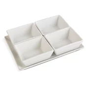 Lamart LT9220 5-delni servirni set skodelic Dine,20 x 15,5 cm