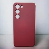 Infostyle Silikonski ovitek Candy za Samsung Galaxy A13 5G Temno rdeča/TPU silikon