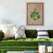 Wallxpert NLJ800912_4666 Dekorativna slika, 47x67cm