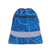 Belmil Sportska torba za decake Abstract Neon Blue 336-97, Plava