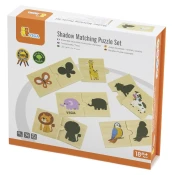 PERTINI Viga puzzle životinje i njihove siluete