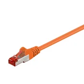 Goobay S/FTP (PiMF) CAT 6 patch 1,5m oranžen mrežni povezovalni kabel