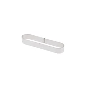Tart mold, stainless steel, 14.5 x 3.5 cm - de Buyer brand