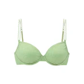 s.Oliver Bikini zgornji del svetlo zelena