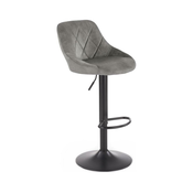 Barska stolica 106x47 cm siva/crna