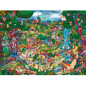 Heye puzzle 1500 pcs Triangle Berman Wonderwoods 29792