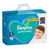 Pampers Pelene Active Baby 6, MB, 13-18 kg, 96/1