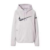 NIKE Športna majica greige/svetlo lila/črna