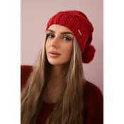 Kesi Cap with fleece Sandra K210 raspberry