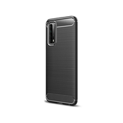 Ovitek Gigapack za Huawei P Smart (2021), črn, karbonski