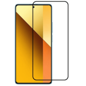 3x kaljeno steklo 3D z okvirjem za Xiaomi Redmi Note 13 Pro 4G – črno – 2+1 brezplačno
