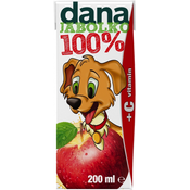 Dana Dana sok 100% jabuka 200 ml, (1005000318)