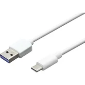 mobilNET Podatkovni kabel USB - Tip C, 2A, 1m, Eko embalaža, Bela