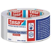 Tesa Aluminijska traka Aluminum tape with liner 30 µ 63632, 25 m x 50 mm
