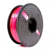GEMBIRD - 3DP-PLA-SK-01-RP PLA Svilenkasti duga Filament za 3D stampac 1.75mm, kotur 1KG red/purple