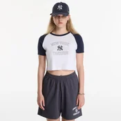 Majice Sporty & Rich Yankees Arch Baby Baseball Tee White/ Dark Navy S