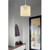 Opviq Luster Balance, 15cmx15cm, Bež-beli