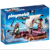 Playmobil set piratski splav PM-6682