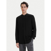 HUGO Srajca Kaleb 50554719 Črna Slim Fit