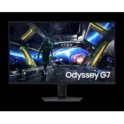 Monitor Samsung 32 G70D Odyssey G7, IPS, 3840x2160, 2x HDMI, DP, USB, Wi-Fi, BT
