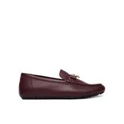 Tommy Hilfiger Mokasini Enamel Charm Leather FW0FW09532 Bordo rdeča