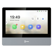 Hikvision (DS-KH8350-WTE1) zunanja enota za IP domofon (7`` zaslon na dotik, wifi, PoE, siva)
