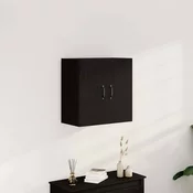 Zidni ormaric crni hrast 60x31x60 cm inženjerski drvo