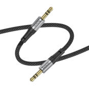 AUX kabel UPA26 z izhodom 3,5 mm (1m) črn