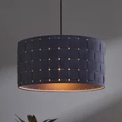 OSRAM viseča svetilka Decor Felt Weaving, O 38 cm, siva, filc E27 - Dnevna soba/jedilnica - temno siva - Tkanine/tekstil