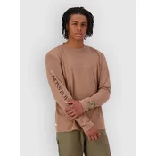 Mons Royale Yonder Merino Organic Cotton Base Layer Top mocha