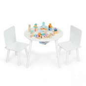 Eco Toys dječji stol + 2 stolice
