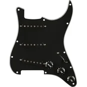 Fender Pre-Wired Strat SSS Pure Vintage 59 Black Pickguard