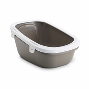 Savic WC za mačke Simba sa sitom - topla siva / bijelaBESPLATNA dostava od 299kn