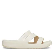 Natikači Crocs Getaway Strappy Sandal W 209587 Écru