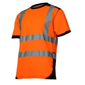 Proline OPOZORILNA MAJICA, ORANŽNO-ČRNA, S, CE, LAHTI