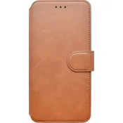 Knjižna torbica Samsung Galaxy A71 2020 temno rjava