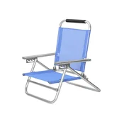Songmics Plažni stol 57x59x71 cm modre barve