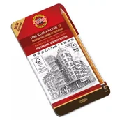 Set trikotnih grafitnih svinčnikov 1582 KOH-I-NOOR/12 kosov