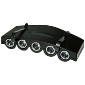 Berger & Schröter LED svetilka za pokrivalo Berger & Schröter 5Lights Baterijsko 30798
