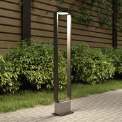 Lucande Lucidna LED luč za osvetlitev poti Belna, 100 cm, antracit, beton, IP65 - Sodobni - antracitna, bela, betonsko siva