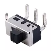 Prekidac klizni 250V, 1A print ugaoni