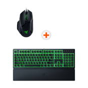 Gaming miš i tipkovnica Razer - Basilisk V3 + Ornata V3 X, crni