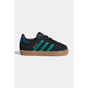 adidas Superge Gazelle Comfort Closure Elastic Lace KI7139 Črna
