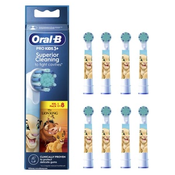 Oral-B zamjenske glave Pro Kids Lion King, 8 kom