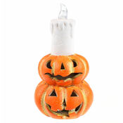 Dekoracija KERAMIČNA PUMPKIN Z CANDLE IN LIGHT - 19888