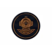shumee Našitek Diver - rjava nit - Prišiv - Vezen našitek/značka/emblem