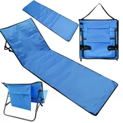 Oxford podloga za na plažo z naslonjalom 150x47cm ležalnik