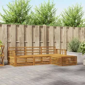 Set vanjskih sofa Prirodna 249,5 x 162,5 x 73 cm