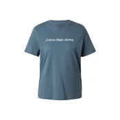 Calvin Klein Jeans Majica CLASSIC  opal / bela